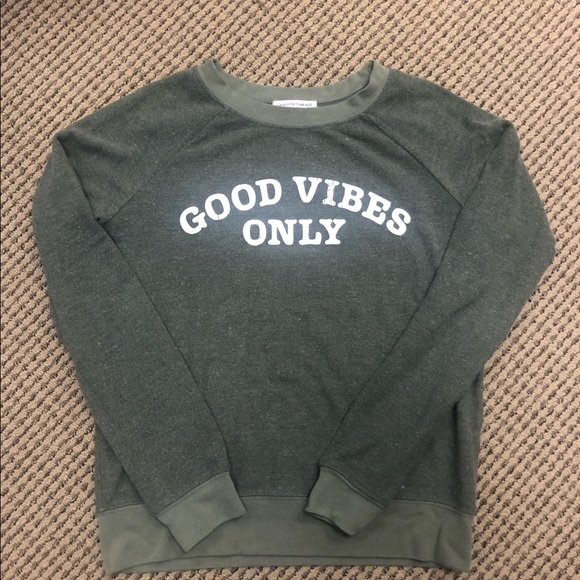 Grayson Threads Good Vibes Only Sweatshirt XS - Picture 2 of 3